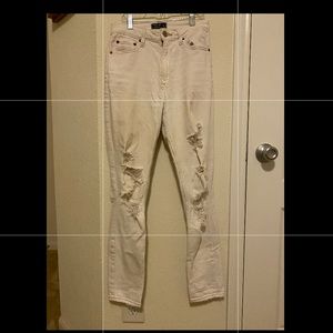 Abercrombie and Fitch Simone high rise slim jeans